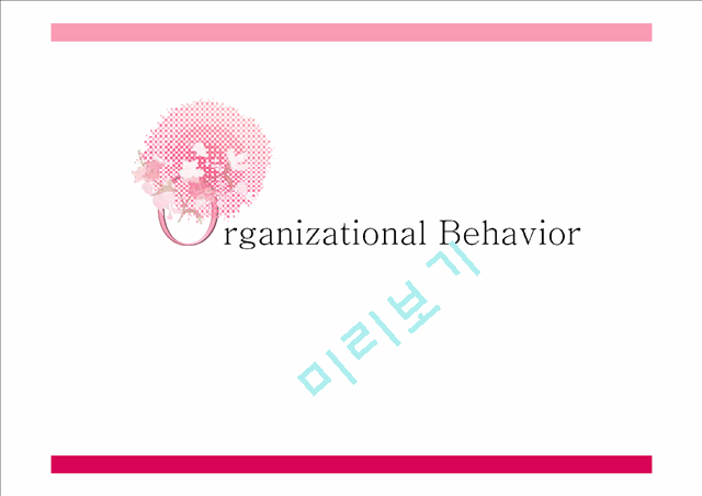 Organizational Behavior   (1 )